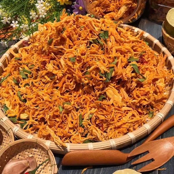 Khô gà lá chanh cô Nhẻm 250g