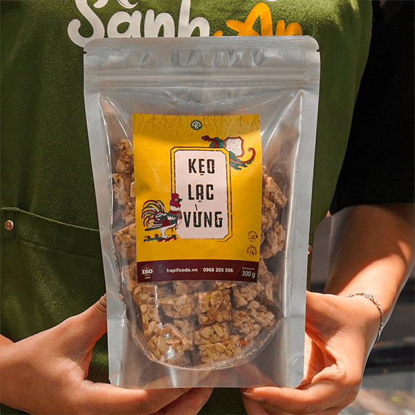 Kẹo lạc vừng Hapi 300GR