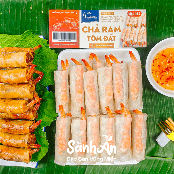 Chả Ram Tôm Đất Đặc Biệt - Bình Định
