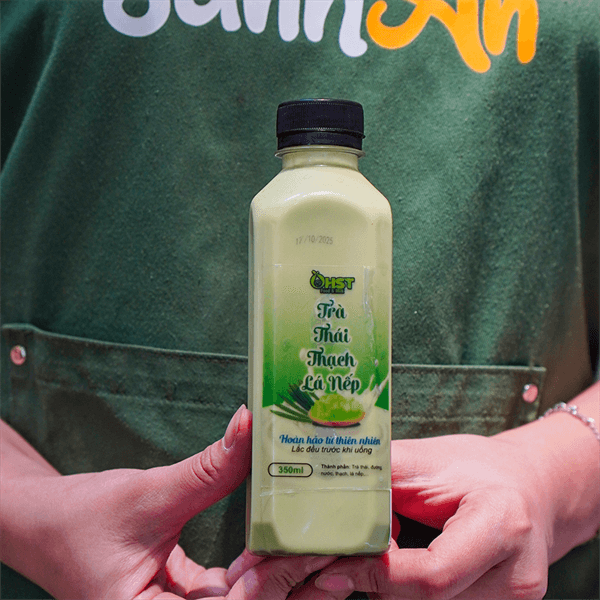 Trà Thái thạch lá nếp 340ml