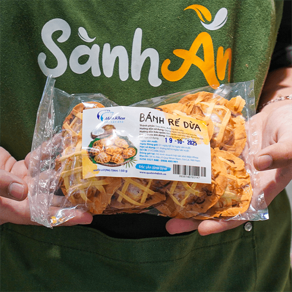 Bánh Rế Dừa Bình Định 150g