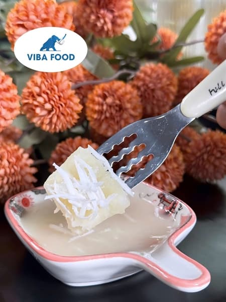 Sắn cốt dừa Viba 400g