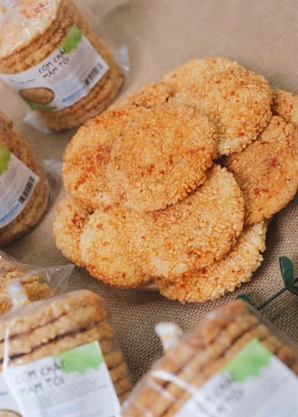 Cơm Cháy Mắm Tỏi Bình Định 200g