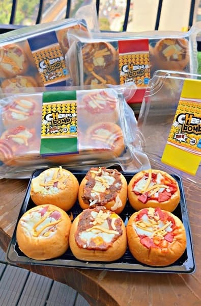 Bánh cheese bomb mix vị LHY 4