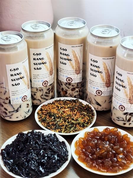 Sữa gạo rang sương sáo 3