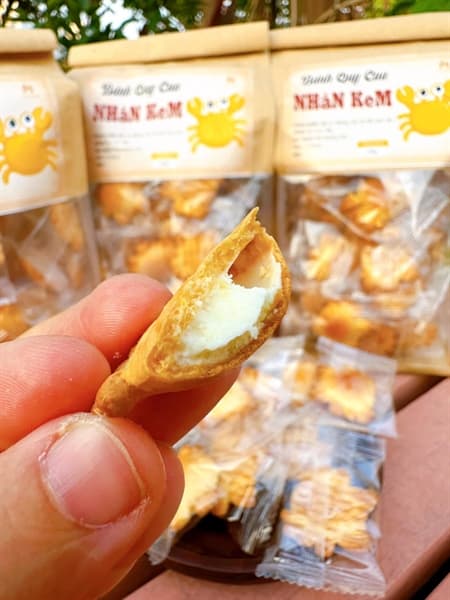 Bánh quy cua nhân kem LHY 300gr