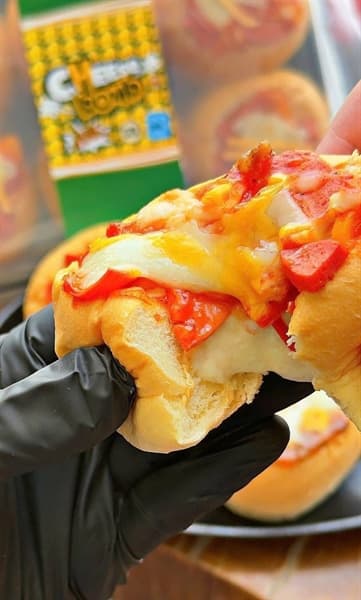 Bánh cheese bomb mix vị LHY 2