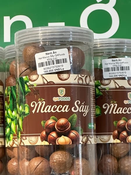 Hạt Macca Sấy QAFoods 450g