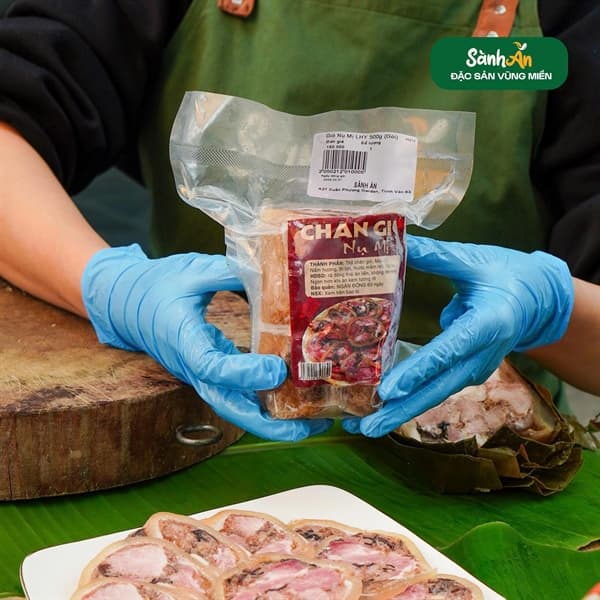 Chân Giò Nụ Mị 500g ( Chân giò nhồi thịt nấm)
