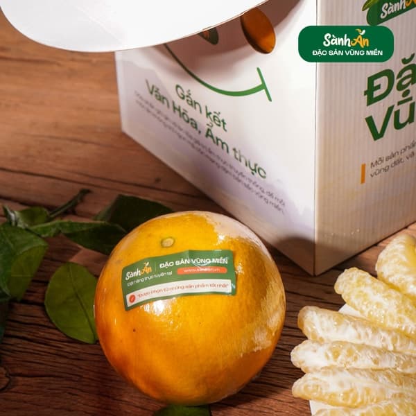 Thùng bưởi Diễn (9 - 10 quả) 2