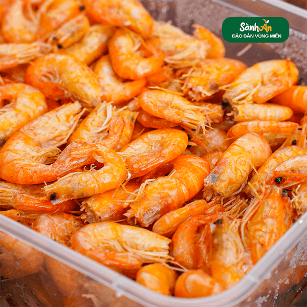 Tôm sông rang sơ 2