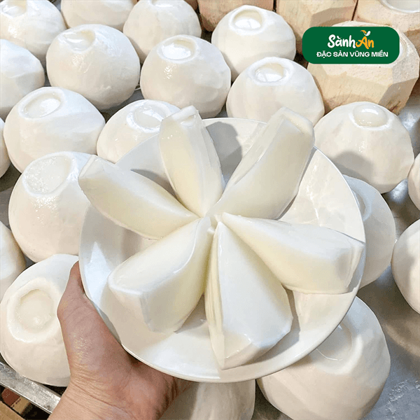 Thạch dừa quả 2