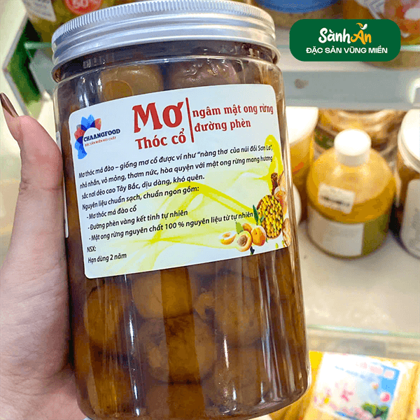 Mơ ngâm mật ong đường phèn 2