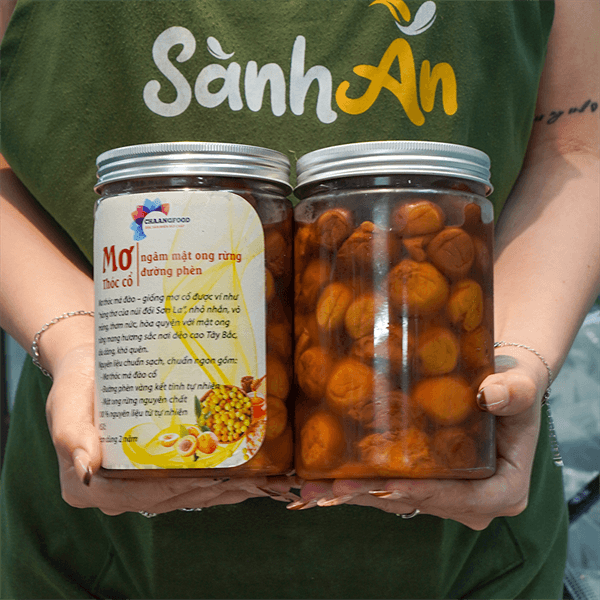 Mơ ngâm mật ong đường phèn 4