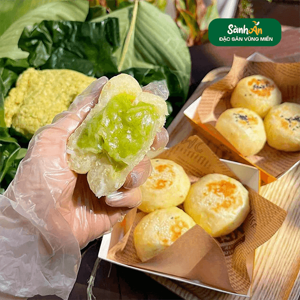 Bánh sắn cốm non xào dừa 4