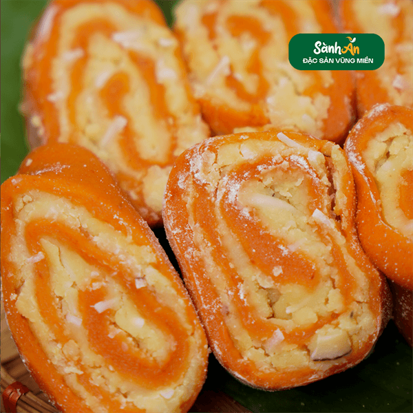 Bánh dày ngọt cuộn làng Lay 4