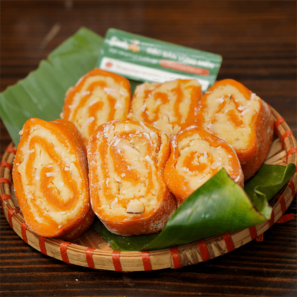 Bánh dày ngọt cuộn làng Lay 3